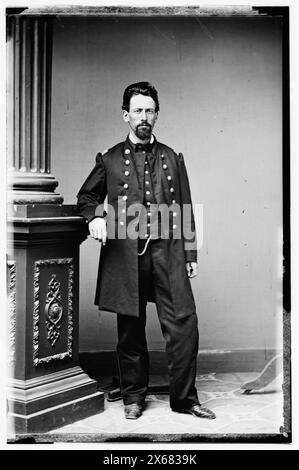 ... George Thom, Lt. Col., Corps of Engineers, Civil war Photographs 1861-1865 Stockfoto