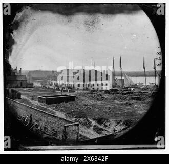 Richmond, Virginia. Libby Prison, Bürgerkriegsfotos 1861-1865 Stockfoto