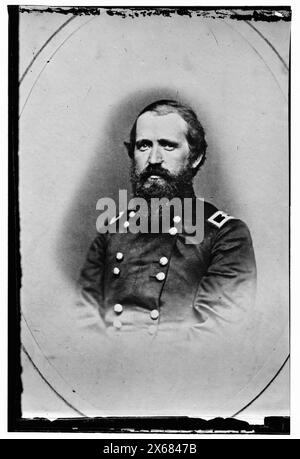 Gen. R.B. Mitchel, Mitchell, Bürgerkriegsfotos 1861-1865 Stockfoto