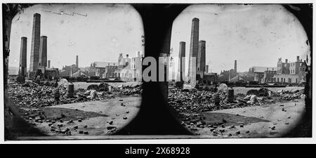 Richmond, Virginia. Tredegar Iron Works, Civil War Photos 1861-1865 Stockfoto