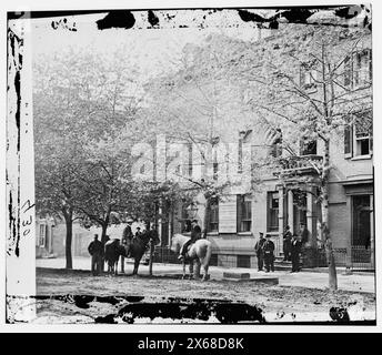 Central Office of Sanitary Commission, Washington, D.C., Civil war Photos 1861-1865 Stockfoto