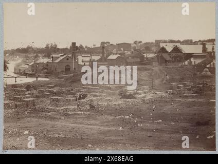 The Tredegar Iron Works, Richmond, Virginia, Civil War Photos 1861-1865 Stockfoto