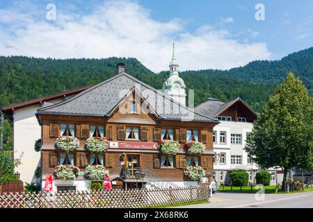 Bezau, Kirche Bezau im Bregenzerwald, Vorarlberg, Österreich Stockfoto