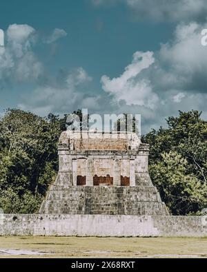 Alte Maya-Struktur in Chichen Itza, Tulum, Mexiko Stockfoto