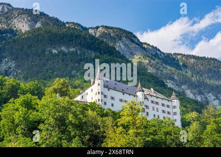 Stans, Schloss Tratzberg in der Silberregion Karwendel, Tirol, Österreich Stockfoto