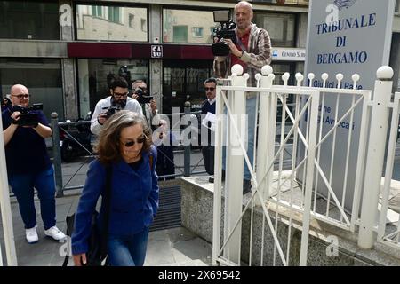 Bergamo, Italien. Mai 2024. pm Letizia Ruggeri - Caso Yara Ganbirasio, Revisione reperti processo Massimo Bossetti, 13 Maggio 2024 - Bergamo Italia ( Foto Tiziano Mazoni/LaPresse) Letizia Ruggeri, PM - Fall Yara Ganbirasio, Überblick über die Ausstellungsstücke Massimo Bossetti, 13 Mai 2024 - Bergamo Italien (Foto Tiziano Mazoni/LaPresse) Credit: LaPresse/Alamy Live News Stockfoto