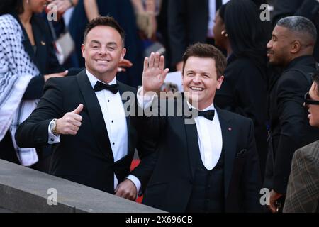 London UK 12. Mai 2024 das urkomische Duo Ant & Dec ist bei den BAFTA TV Awards 2024 angekommen Stockfoto