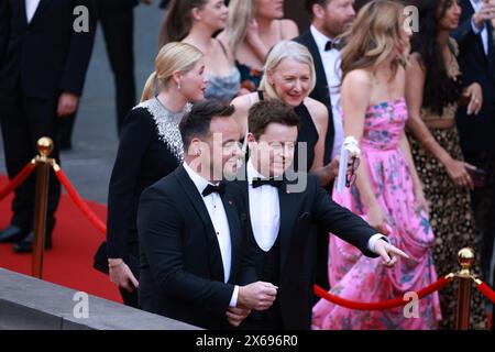 London UK 12. Mai 2024 das urkomische Duo Ant & Dec ist bei den BAFTA TV Awards 2024 angekommen Stockfoto