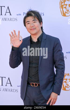 LONDON, ENGLAND – 12. MAI: Lang nimmt an den BAFTA Television Awards 2024 mit P&O Cruises in der Royal Festival Hall in London Teil. Quelle: Siehe Li/Picture Capital/Alamy Live News Stockfoto