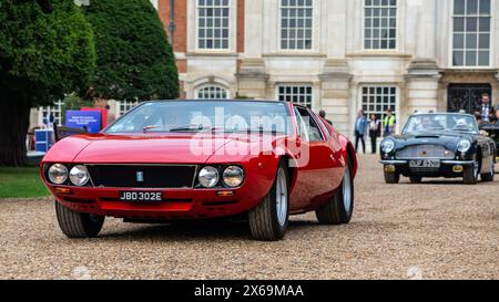 De Tomaso Mangusta im Concours of Elegance - Hampton Court Palace 2022 Stockfoto