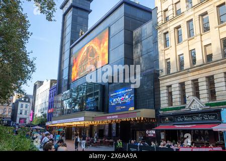 Leicester Square London West End, Fassade des Leicester Square Odeon Theaters, London, England, UK, 2023 Stockfoto