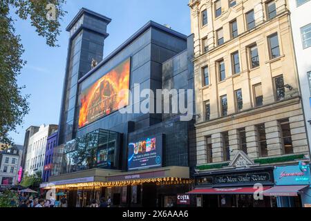 Leicester Square London West End, Fassade des Leicester Square Odeon Theaters, London, England, UK, 2023 Stockfoto