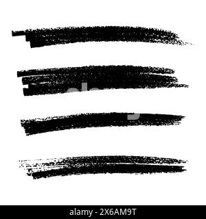 Skizzieren Sie Scribble Swiar. Schwarzer Pinselstrich und Bleistiftzeichnung; großartiges Design für jeden Zweck. Vektorabbildung. Stock Vektor