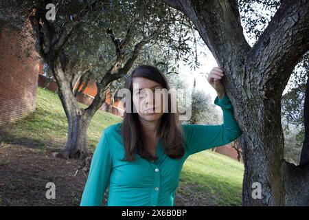 Porträt von Tamar Weiss Gabbay 24/04/2024 ©Basso Cannarsa/opale.Photo Stockfoto