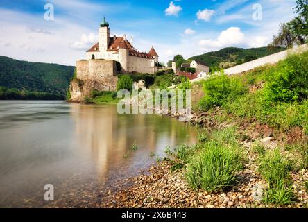 Schloss Schönbühel in der Donau, Wachau, Österreich Stockfoto