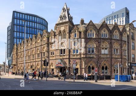 Das Great Western Hotel, jetzt Heimat von Wetherspoons. Cardiff, Wales Stockfoto