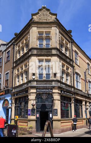 Das Cambrian Tap Public House in St Mary Street, cardiff City Centre, Wales Stockfoto