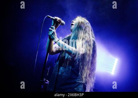 Universe217 Auftritt im Fuzz Live Music Club, Athen/Griechenland, Mai 2024 Stockfoto