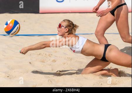 Madrid, Madrid, Spanien. Mai 2024. NATIONENPOKAL Frauen Evans/Keefe eng 2 ''“ Dave/Ashush ISR 1 (24.05.13).ANAYA EVANS (eng) (Bild: © Oscar Manuel Sanchez/ZUMA Press Wire) NUR REDAKTIONELLE VERWENDUNG! Nicht für kommerzielle ZWECKE! Stockfoto