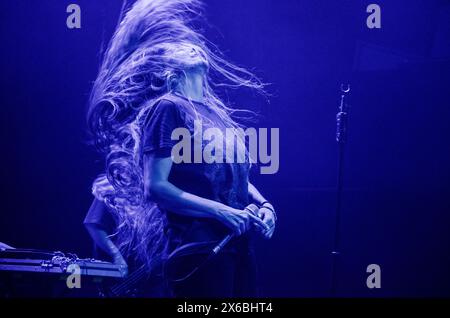 Universe217 Auftritt im Fuzz Live Music Club, Athen/Griechenland, Mai 2024 Stockfoto