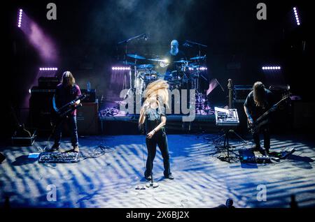 Universe217 Auftritt im Fuzz Live Music Club, Athen/Griechenland, Mai 2024 Stockfoto