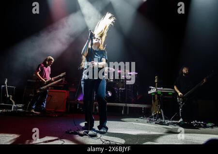 Universe217 Auftritt im Fuzz Live Music Club, Athen/Griechenland, Mai 2024 Stockfoto