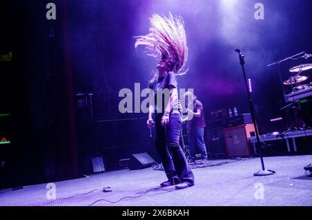 Universe217 Auftritt im Fuzz Live Music Club, Athen/Griechenland, Mai 2024 Stockfoto