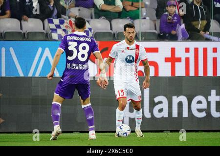 Firenze, Italie. Mai 2024. Pedro Pereira (AC Monza) während des italienischen Meisterschaftsspiels Serie A zwischen ACF Fiorentina und AC Monza am 13. Mai 2024 im Artemio Franchi Stadion in Florenz, Italien - Foto Morgese-Rossini/DPPI Credit: DPPI Media/Alamy Live News Stockfoto