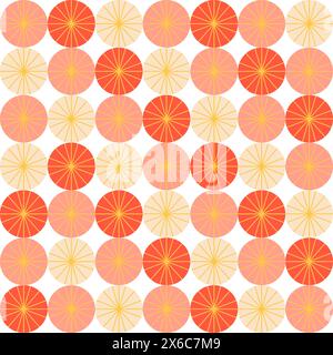 Orientalisches Artdeco Nahtloses Muster Stock Vektor