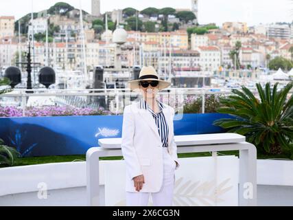 Cannes, Frankreich. Mai 2024. Meryl Streep erhält die Ehrenpalme d’Or, Teil der 77. Ausgabe der Filmfestspiele von Cannes. Quelle: Doug Peters/EMPICS/Alamy Live News Stockfoto