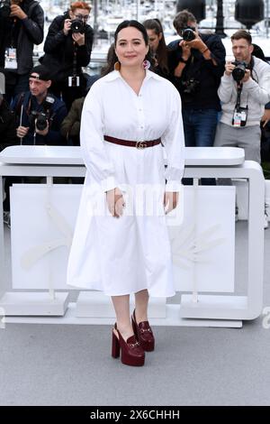 Cannes, Frankreich. Mai 2024. Cannes, 77. Cannes Film Festival 2024, Jury Fotoruf im Foto: Lily Gladstone Credit: Independent Photo Agency/Alamy Live News Stockfoto