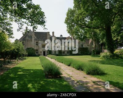 Avebury Manor & Garten, Avebury in der Nähe von Marlborough, Wiltshire, England, UK Stockfoto