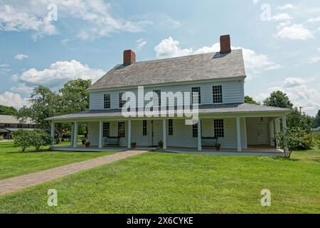 Postkutsche Inn. Shelburne Museum, Shelburne, Burlington, New Hampshire, Vereinigte Staaten von Amerika Stockfoto