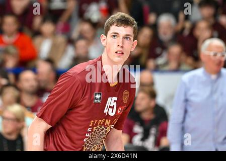 Mestre, Italien. Mai 2024. Umana Reyer Venezia im Playoff - Umana Reyer Venezia vs UNAHOTELS Reggio Emilia, Italian Basketball Series A Match in Mestre, Italien, 11. Mai 2024 Credit: Independent Photo Agency/Alamy Live News Stockfoto