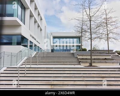 Ray Dolby Centre, Cavendish Labor, University of Cambridge, West Site, England. Stockfoto