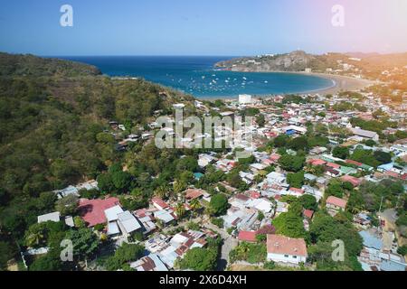 Urlaub im tropischen Strandthema. San Juan del sur in Nicaragua Stockfoto