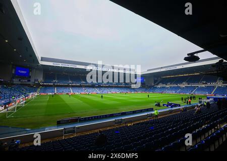 Ibrox Stadium, Glasgow, Großbritannien. Mai 2024. Scottish Premiership Football, Rangers versus Dundee; Ibrox Stadium, Heimstadion der Rangers Credit: Action Plus Sports/Alamy Live News Stockfoto