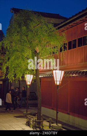 Japan, Kanazawa, Bezirk Higashi Chaya, Geisha, Stockfoto