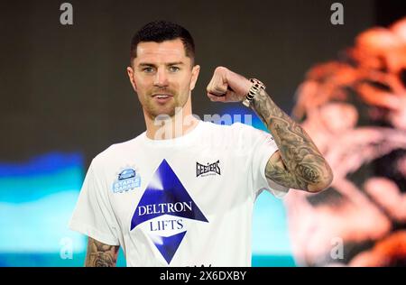 Mark Chamberlain während der feierlichen Ankunft in der Boulevard City Music World, Riad, Saudi-Arabien. Der Titelkampf zwischen Tyson Fury und Oleksandr Usyk findet am Samstag, den 18. Mai, statt. Bilddatum: Dienstag, 14. Mai 2024. Stockfoto