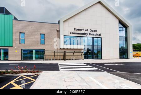 Das Forest of Dean Community Hospital, Steam Mills, Cinderford, Gloucestershire. Stockfoto