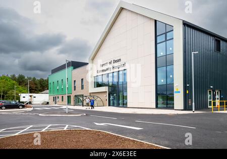 Das Forest of Dean Community Hospital, Steam Mills, Cinderford, Gloucestershire. Stockfoto