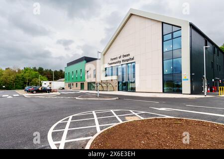 Das Forest of Dean Community Hospital, Steam Mills, Cinderford, Gloucestershire. Stockfoto