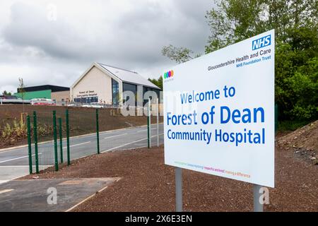 Das Forest of Dean Community Hospital, Steam Mills, Cinderford, Gloucestershire. Stockfoto