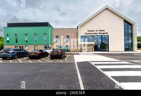 Das Forest of Dean Community Hospital, Steam Mills, Cinderford, Gloucestershire. Stockfoto