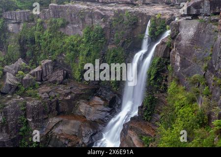 Carrington Falls im Budderoo National Park, Australien, NSW. Stockfoto