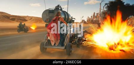 FURIOSA: Ein MAD MAX SAGA 2024 Warner Bros Bilder Film Stockfoto