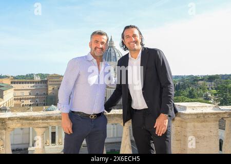 Roma, Italien. Mai 2024. Foto Fabrizio Corradetti/LaPresse 13 maggio 2024 Roma, Italia Musei Vaticani Evento Finale Coppa Italia Frecciarossa Nella Foto: LaPresse/Alamy Live News Stockfoto