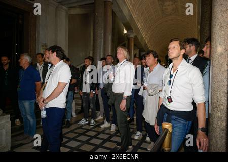 Roma, Italien. Mai 2024. Foto Fabrizio Corradetti/LaPresse 13 maggio 2024 Roma, Italia Musei Vaticani Evento Finale Coppa Italia Frecciarossa Nella Foto: LaPresse/Alamy Live News Stockfoto