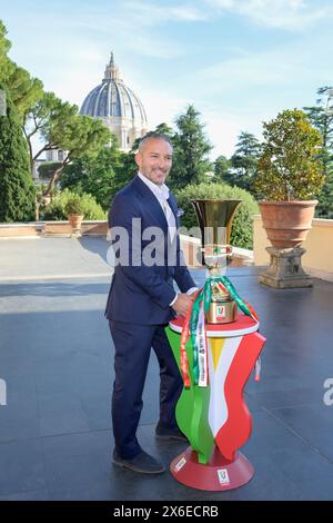 Roma, Italien. Mai 2024. Foto Fabrizio Corradetti/LaPresse 13 maggio 2024 Roma, Italia Musei Vaticani Evento Finale Coppa Italia Frecciarossa Nella Foto: LaPresse/Alamy Live News Stockfoto