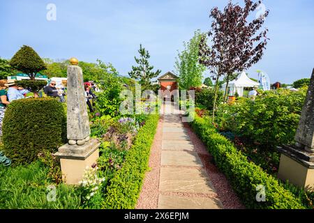 „Perennial’s the Laskett – an autobiographical Garden“ (People's Choice), RHS Malvern Spring Festival auf dem Three Counties Showground Stockfoto